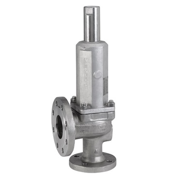 Spring-loaded safety valve Type 1550 series 441 stainless steel high-lifting flange